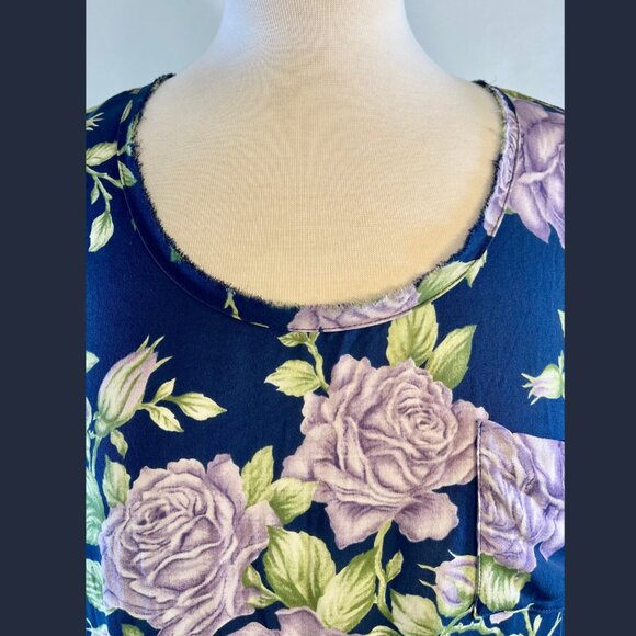 Rag & Bone Floral 100% Silk Blouse - Size M - Picture 10 of 13